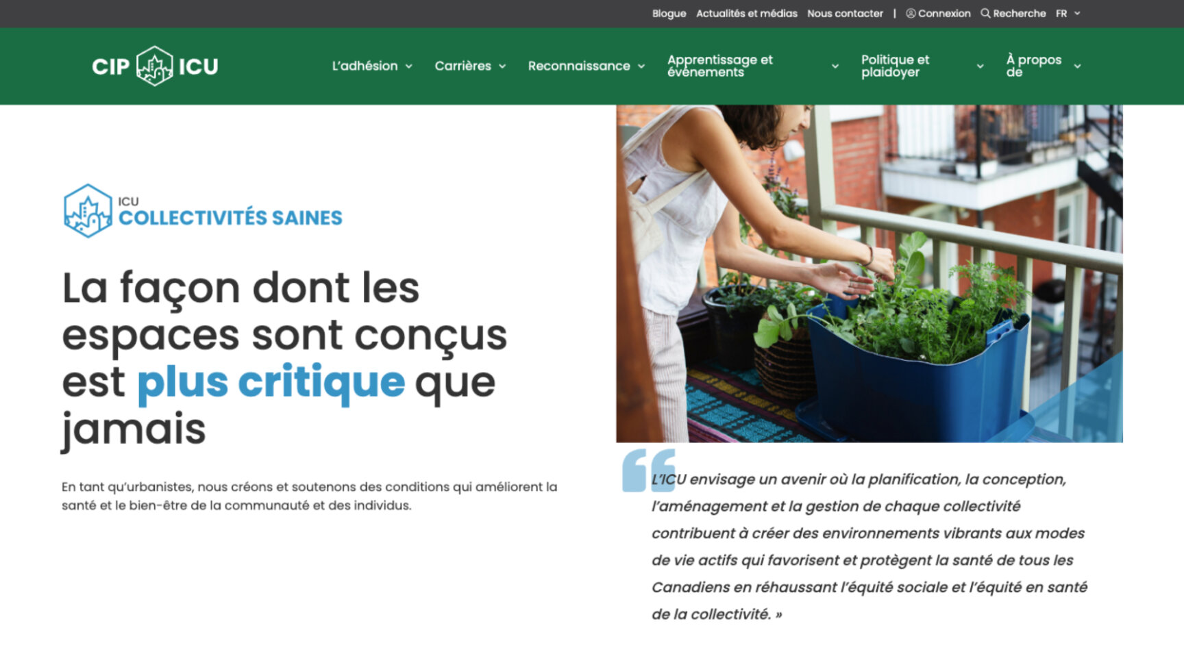 CIP Bilingual Website